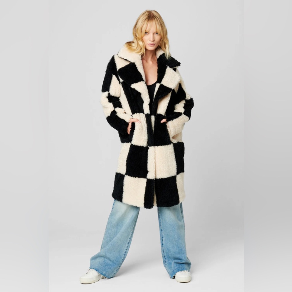 BLANKNYC Bold Checkerboard Jacket